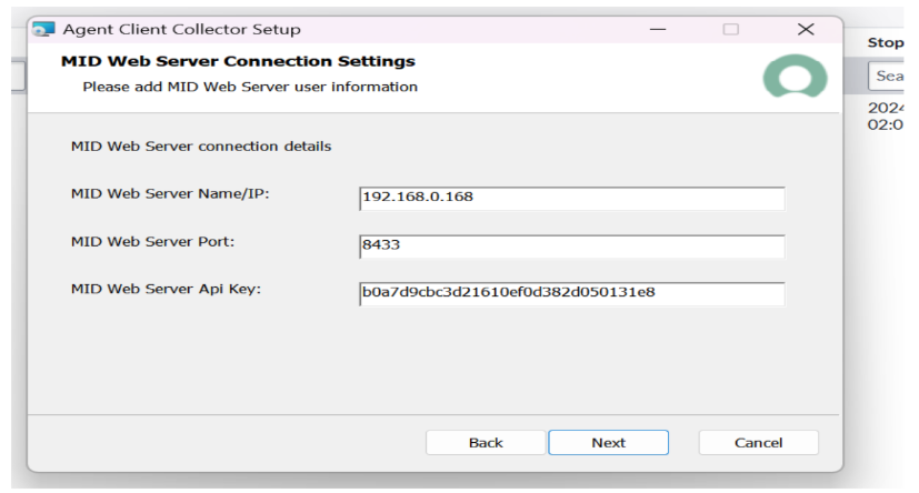 Mid Server Configuration